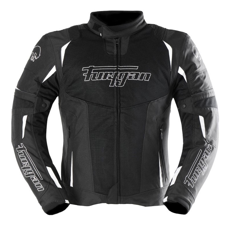 Motociklininko striukė Furygan ULTRA SPARK 3IN1 VENTED+ juoda ir balta