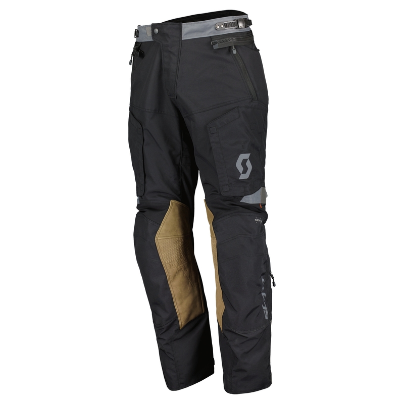 Kelnės motociklui SCOTT DUALRAID DRYO D-SIZE juodos spalvos