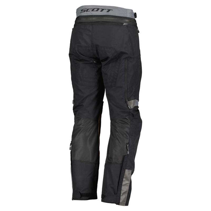 Kelnės motociklui SCOTT DUALRAID DRYO D-SIZE juodos spalvos