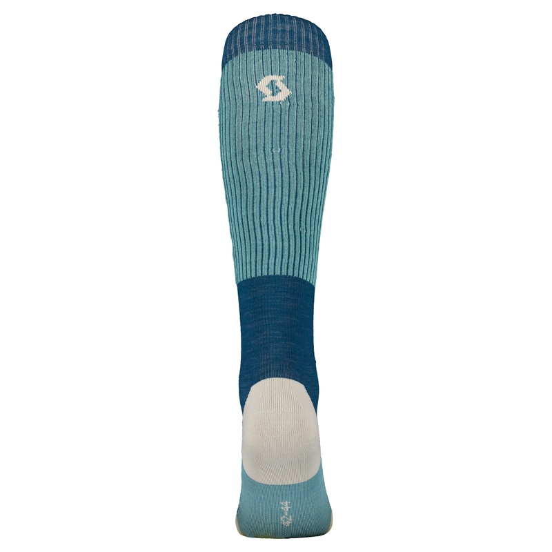 SCOTT Merino kojinės blue-mint