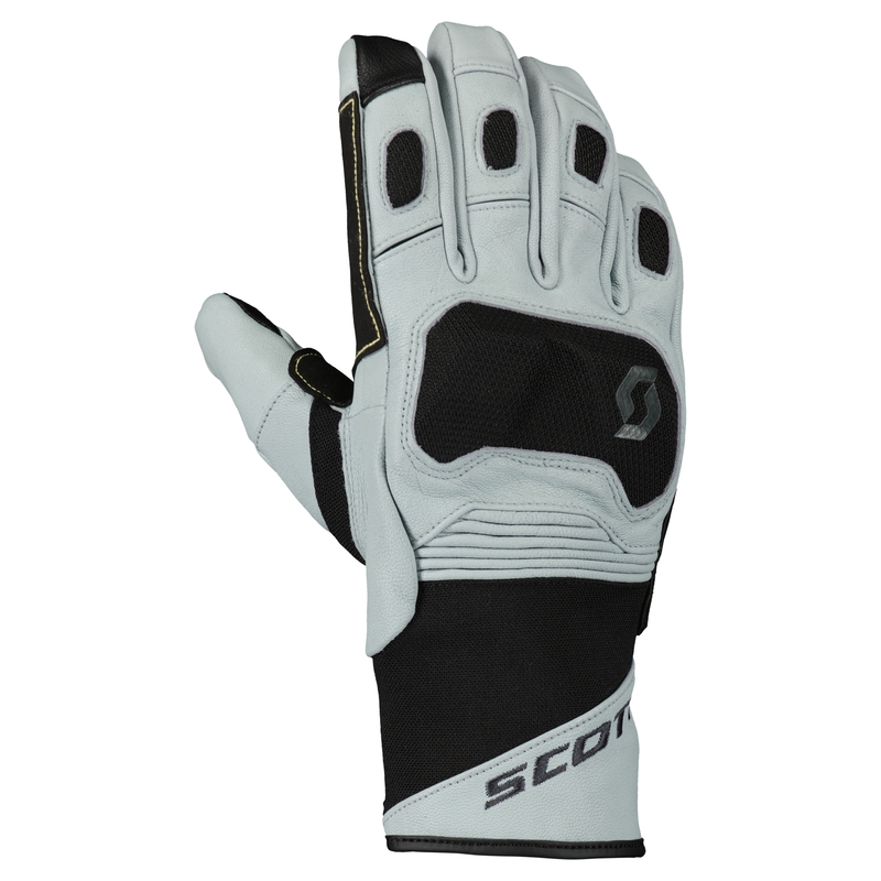 Motociklininko pirštinės SCOTT PRIORITY GTX grey-black