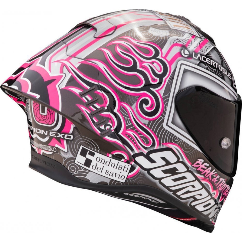 Integrální helma na motorku SCORPION EXO-R1 FIM Racing #1 AIR CANET Aron Canet