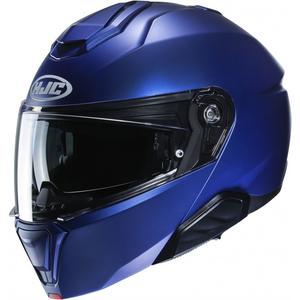 HJC i91 Solid metallic blue flip-up motociklininko šalmas