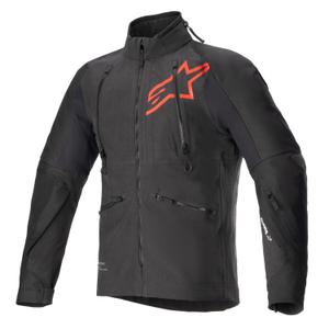 Alpinestars Hyde XT Drystar XF juoda ir raudona fluoro spalvos