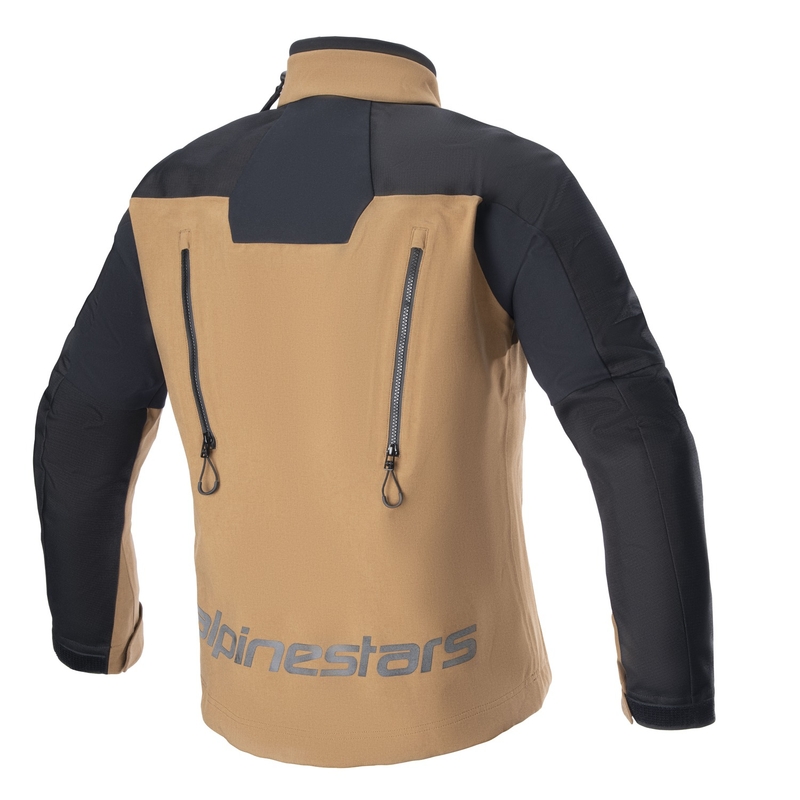 Alpinestars Hyde XT Drystar XF motociklininko striukė smėlio juodos spalvos