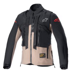 "Alpinestars Techdura" juoda ir ruda motociklininko striukė