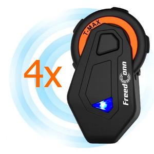 4 "Bluetooth" domofonų rinkinys T-MAX