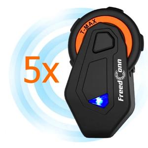 5 "Bluetooth" domofonų rinkinys T-MAX