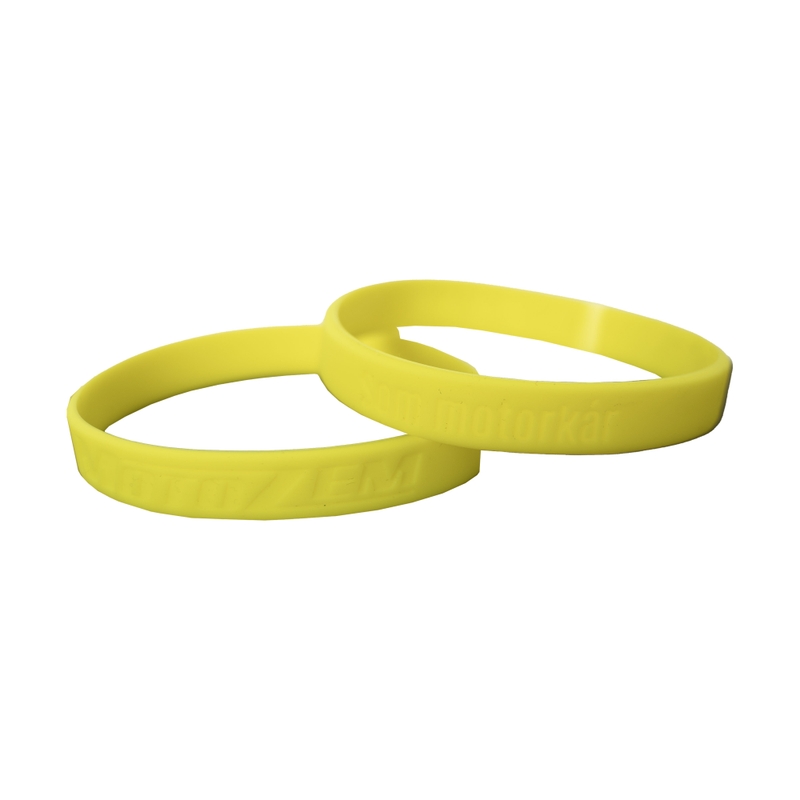 Apyrankė MotoZem SK I am a biker fluo yellow