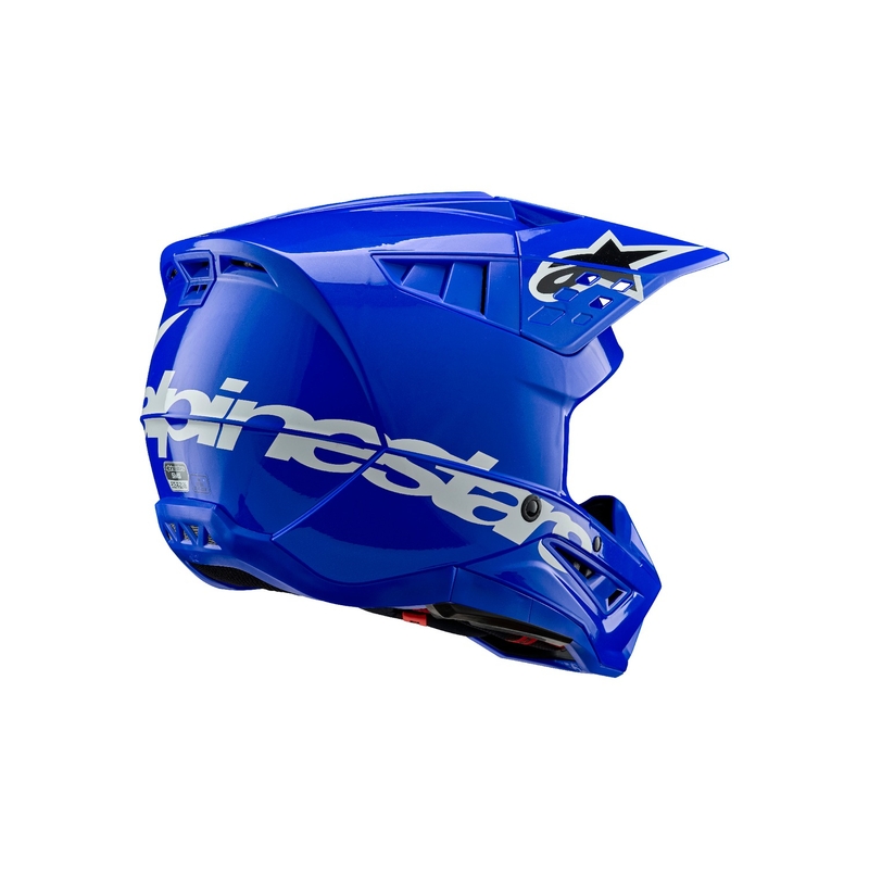 Alpinestars S-M5 Corp motokroso šalmas mėlynas