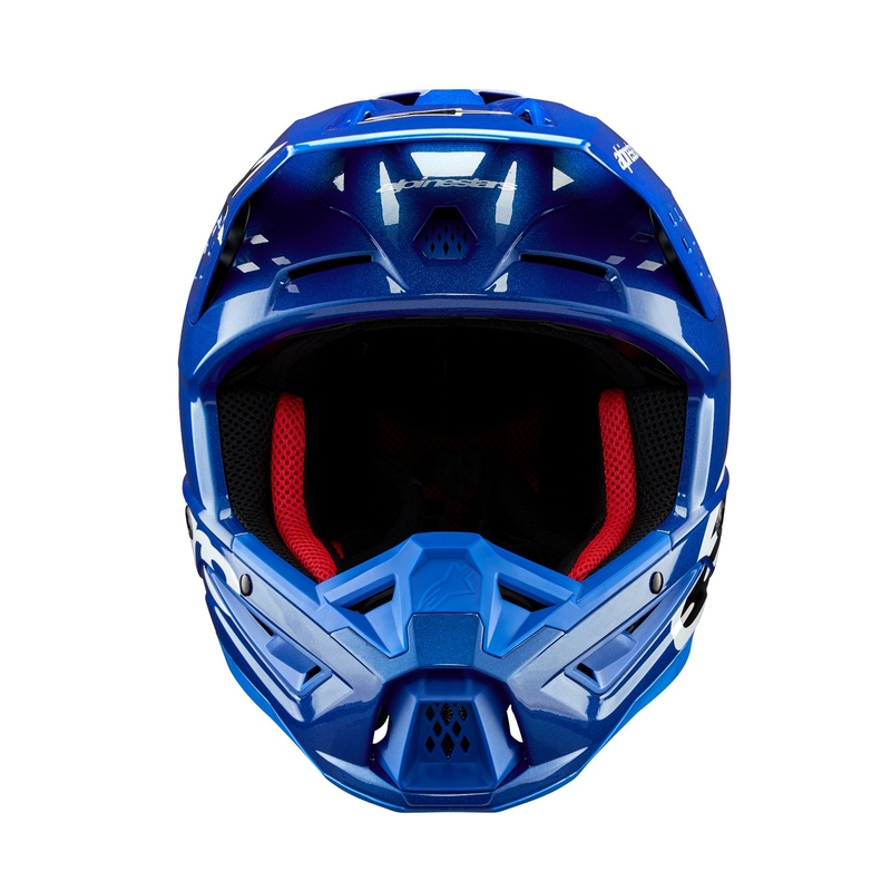 Alpinestars S-M5 Corp motokroso šalmas mėlynas