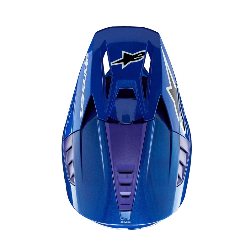 Alpinestars S-M5 Corp motokroso šalmas mėlynas