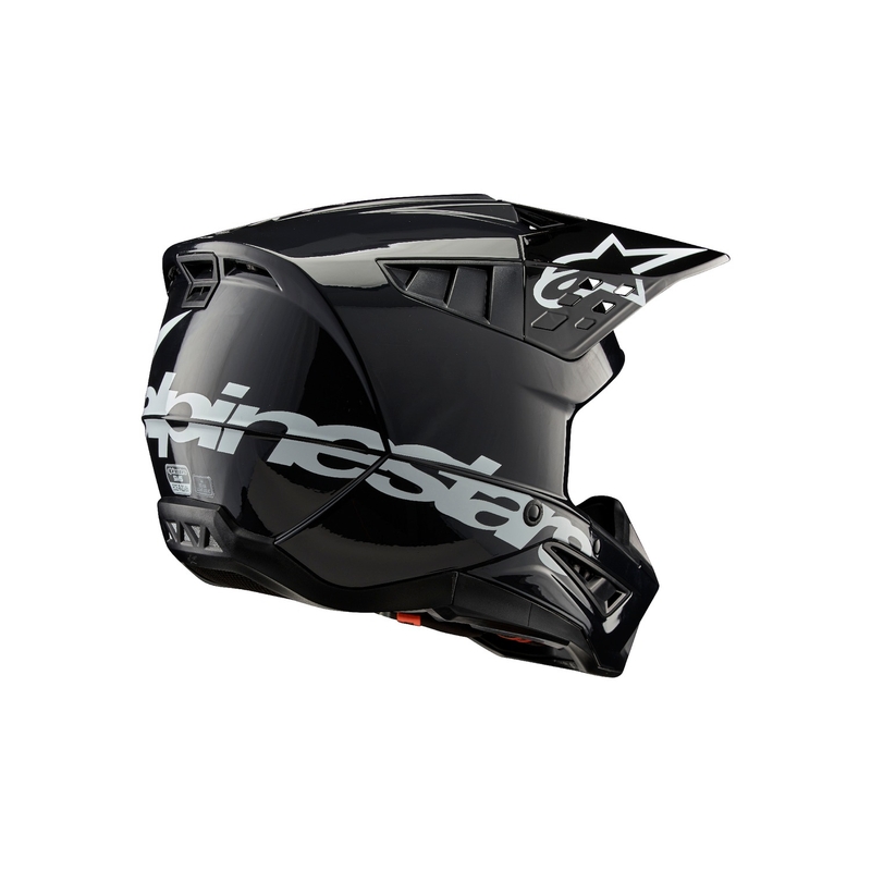 Alpinestars S-M5 Corp motokroso šalmas tamsiai pilkas