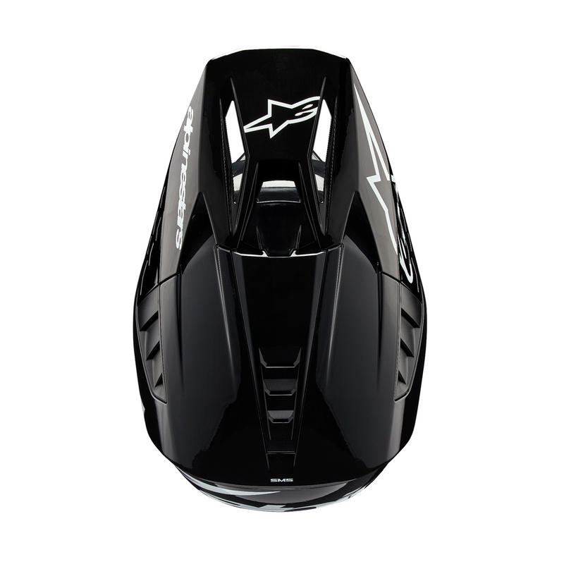 Alpinestars S-M5 Corp motokroso šalmas tamsiai pilkas