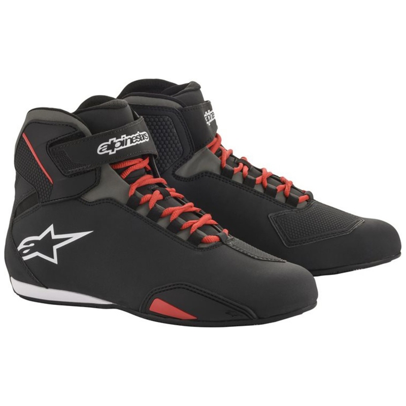Boty na motorku Alpinestars Sektor černo-červeno-bílé