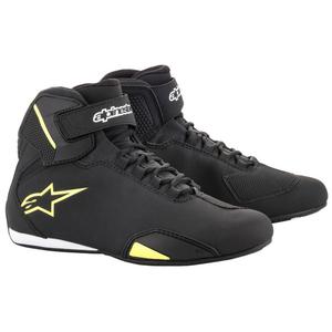 Alpinestars Sector Black-Fluo Yellow motociklų batai