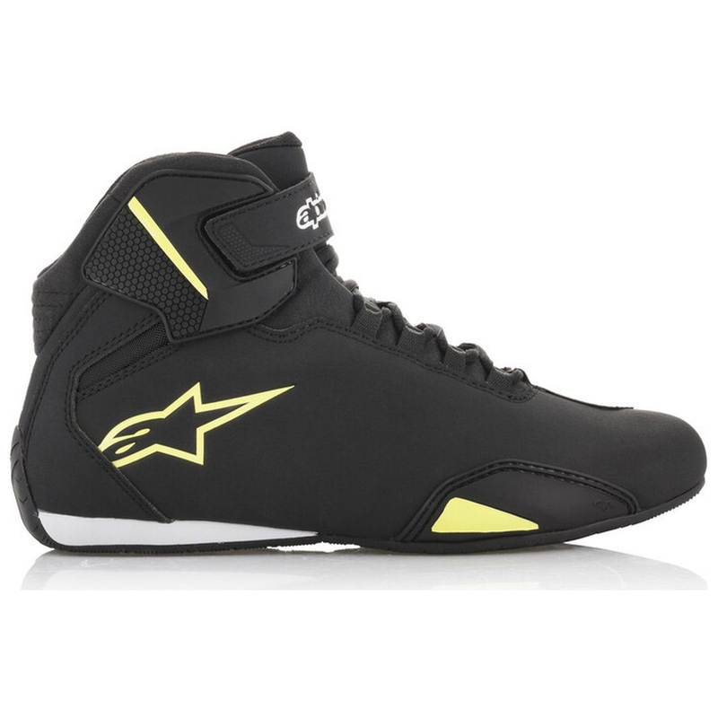 Alpinestars Sector Black-Fluo Yellow motociklų batai