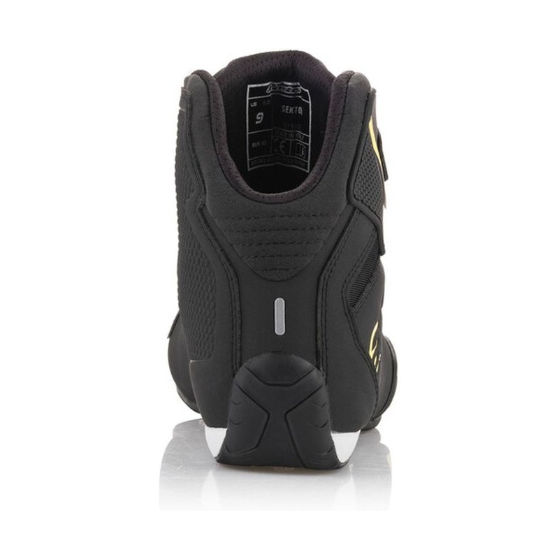 Alpinestars Sector Black-Fluo Yellow motociklų batai