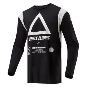"Alpinestars Techdura" motokroso marškinėliai Black