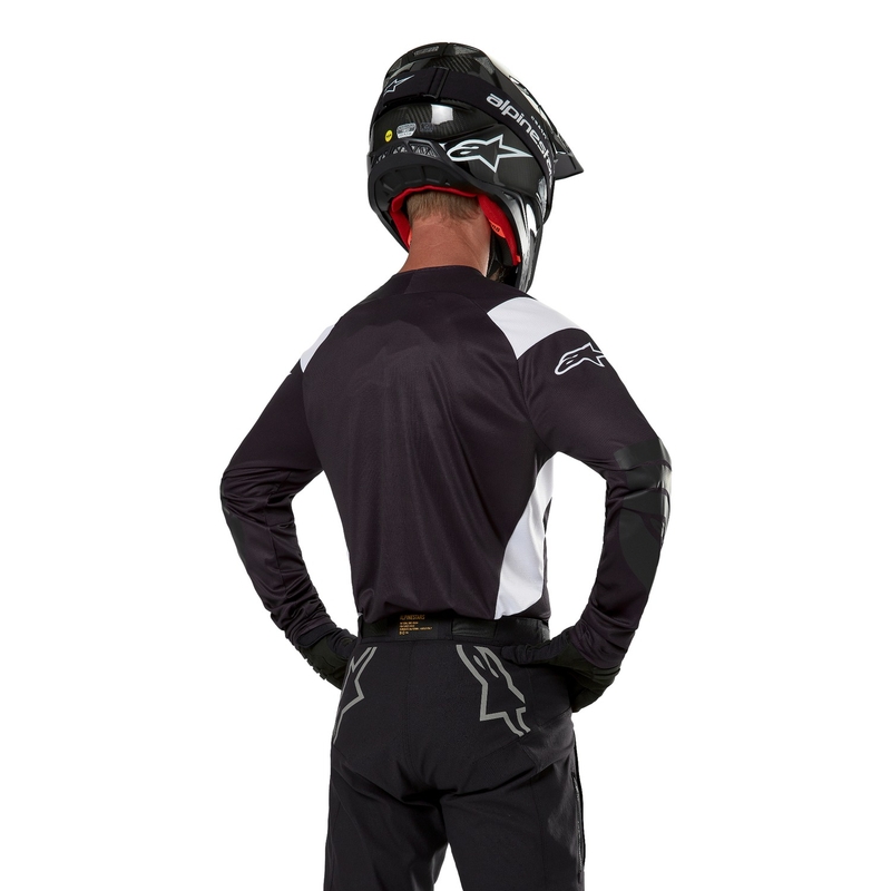 "Alpinestars Techdura" motokroso marškinėliai Black