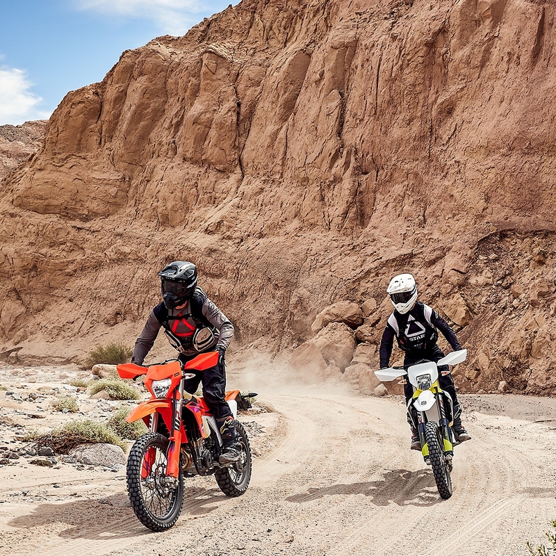 Alpinestars Techdura motokroso marškinėliai rudi