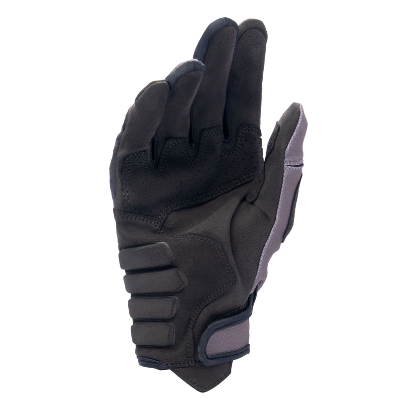 Alpinestars Techdura motokroso pirštinės juoda-ruda-fluo raudona