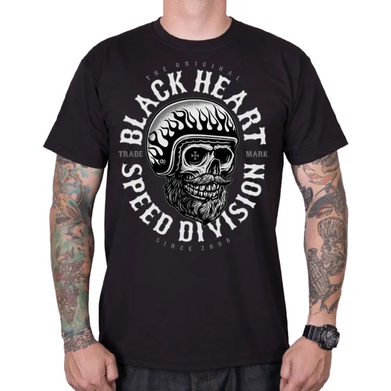Marškinėliai Black Heart Speed Division black