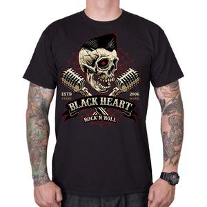 Marškinėliai Black Heart Elwis black