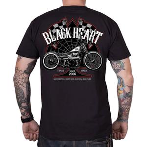 Marškinėliai Black Heart Chopper Race black