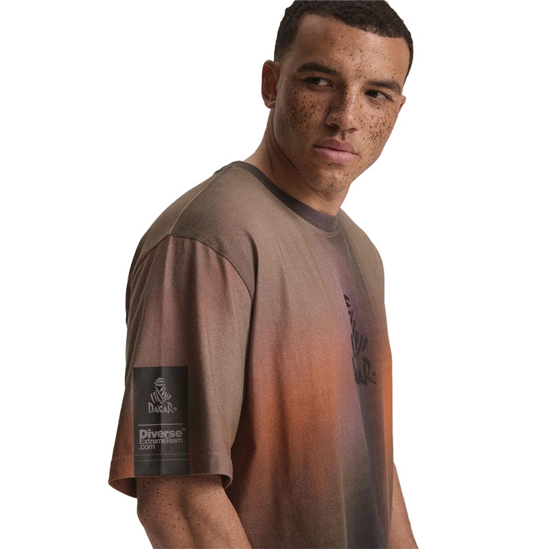 Marškinėliai Dakar DES 5 brown camo