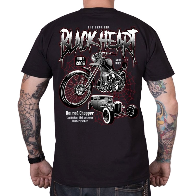 Marškinėliai Black Heart Machines black