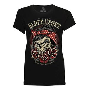 Moteriški marškinėliai Black Heart Allen black