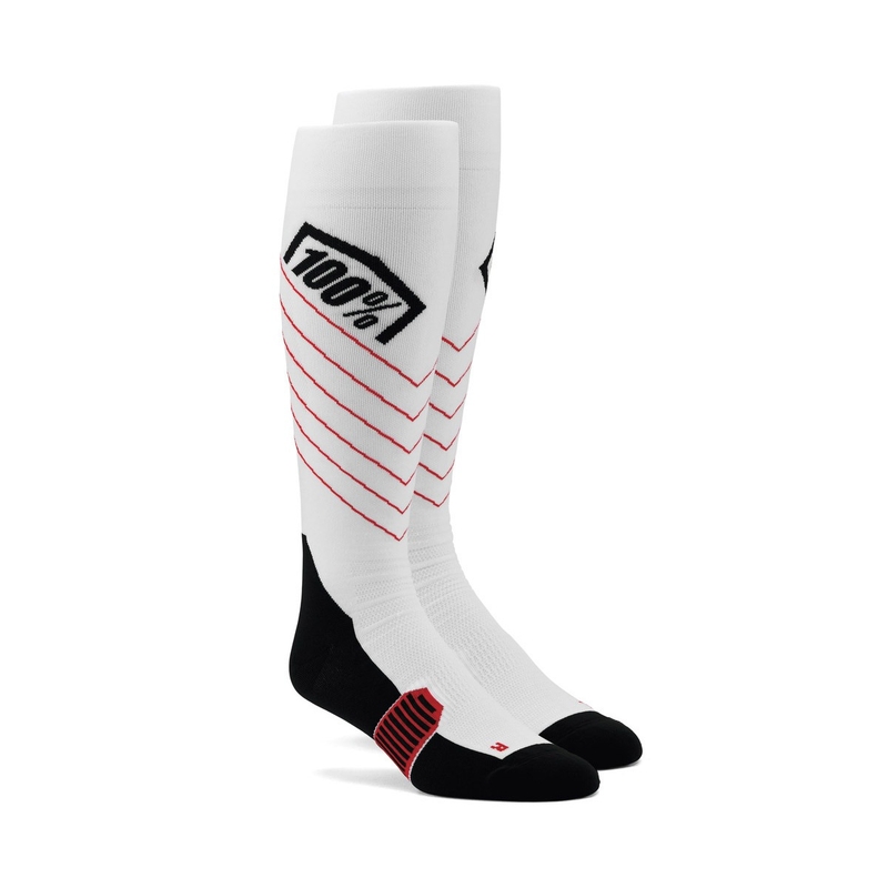 Kelio kojinės 100% - JAV HI Side MX baltos spalvos