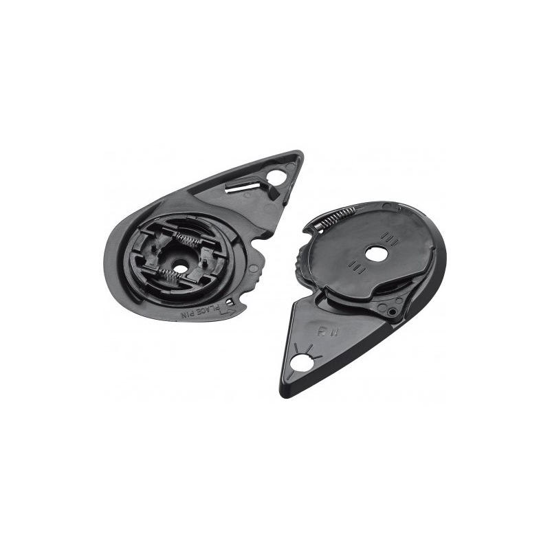 "Scorpion-EXO 490/500/1000" šalmų priekinio skydelio mechanizmas