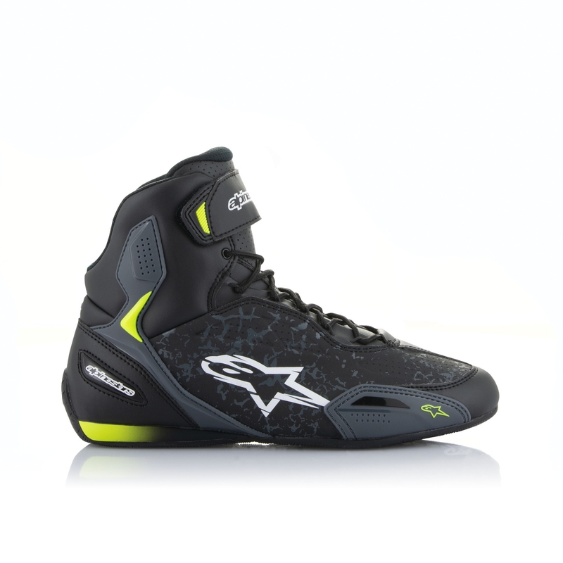 Boty na motorku Alpinestars Faster-3 černo-fluo žluté