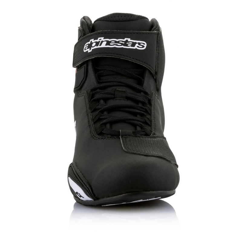 Alpinestars Sector Black-White-Fluo Red motociklininko batai