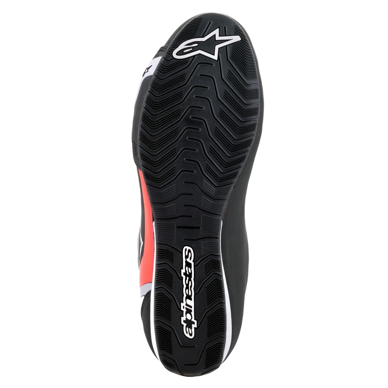 Alpinestars Sector Black-White-Fluo Red motociklininko batai