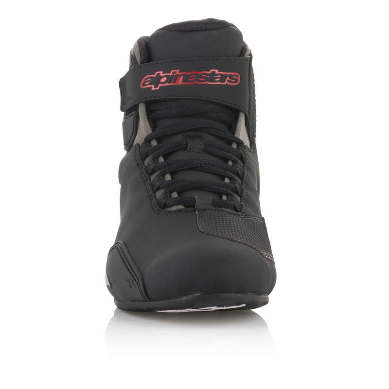 "Alpinestars" sektoriaus juodai raudoni motociklininko batai
