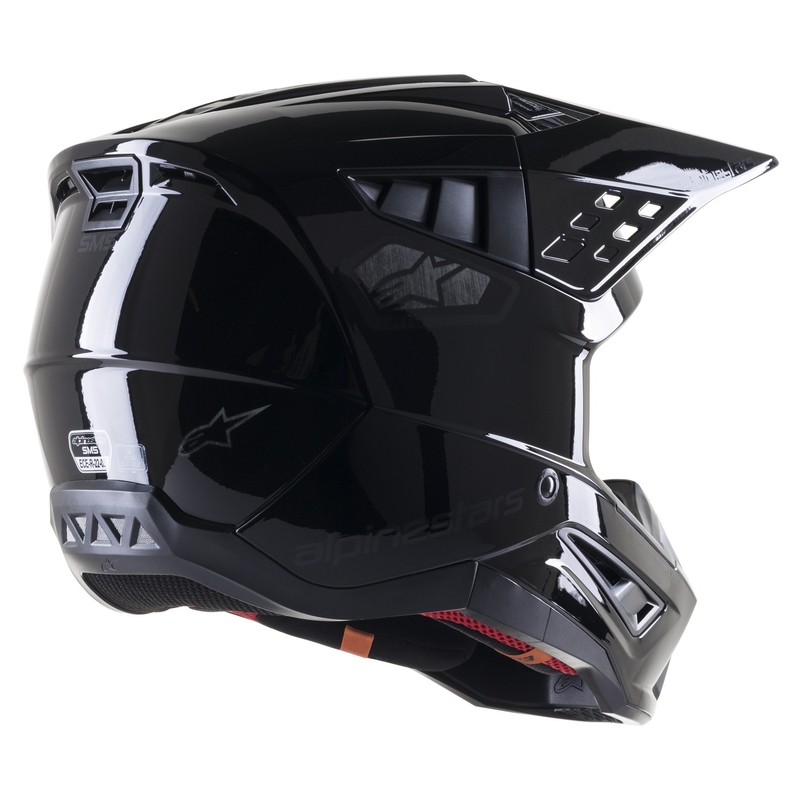Motokrosová helma Alpinestars S-M5 Scout černo-stříbrná