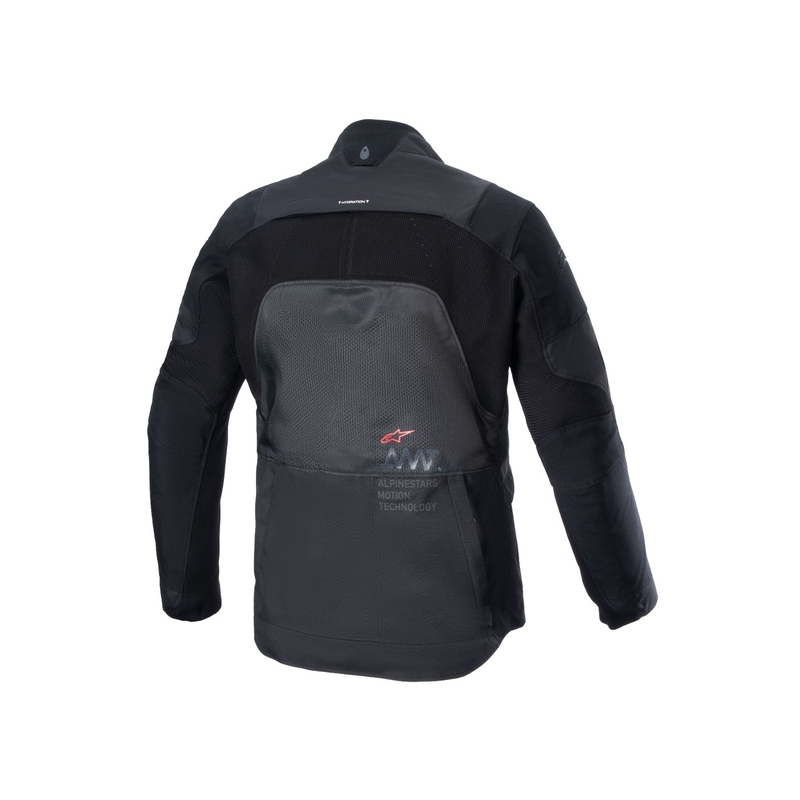 "Alpinestars Amt 7 Air Black" juodos spalvos motociklininko striukė