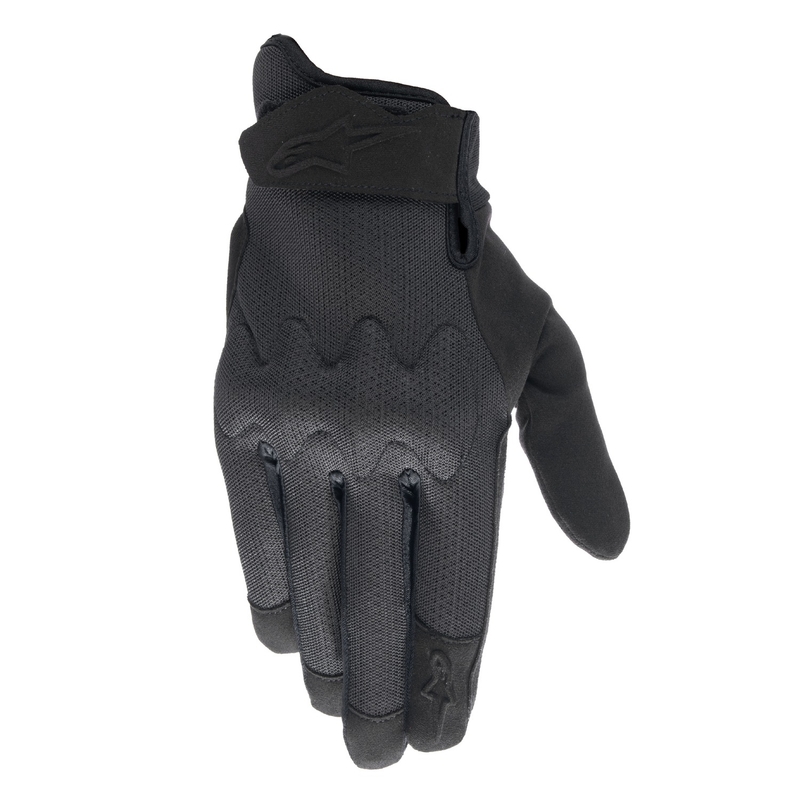 "Alpinestars Stated Air" juodos motociklininko pirštinės