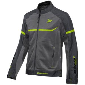 Motociklininko striukė SEVENTY DEGREES SD-JR30.1 Mojave grey-fluo yellow