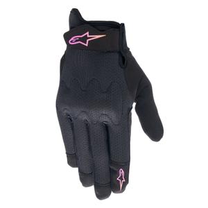 Alpinestars Stella Stated Air Black-Gradient moteriškos motociklininko pirštinės