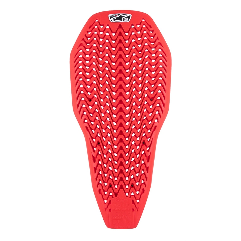 "Alpinestars Nucleon Plasma" pailgintos stuburo apsaugos raudona ir juoda