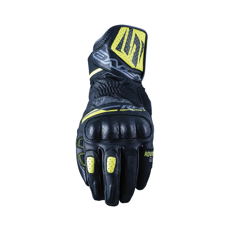 Rukavice na motorku FIVE RFX Sport černo-fluo žluté