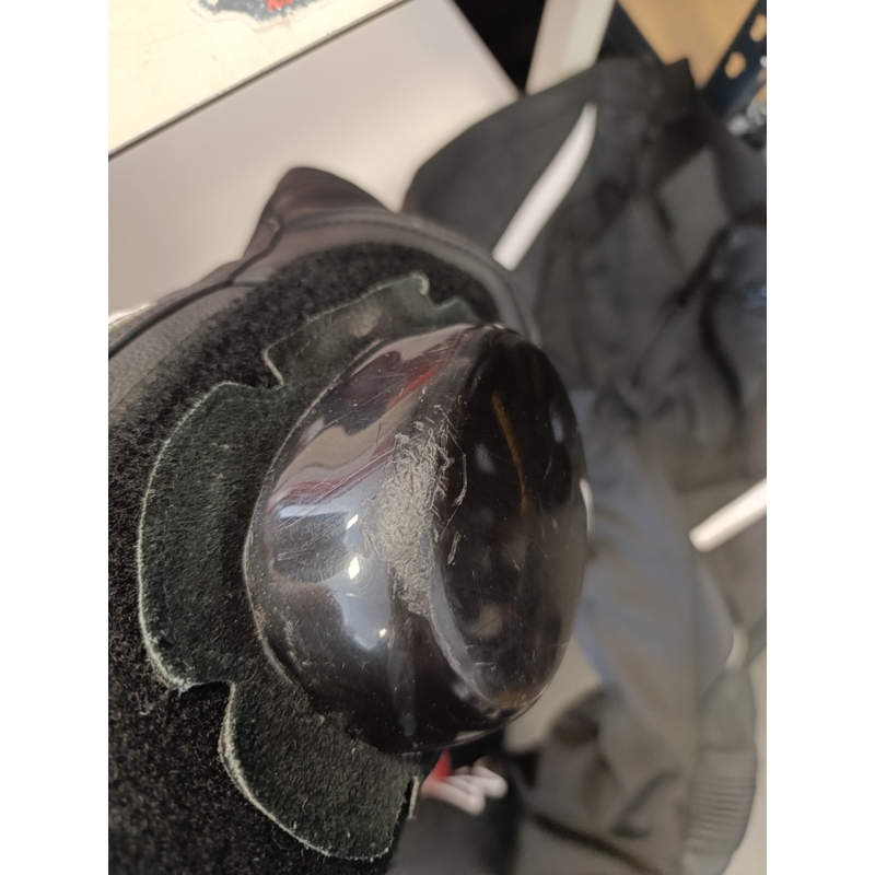 Kombinéza na motorku RSA GPX 2 černo-bílá - II. jakost