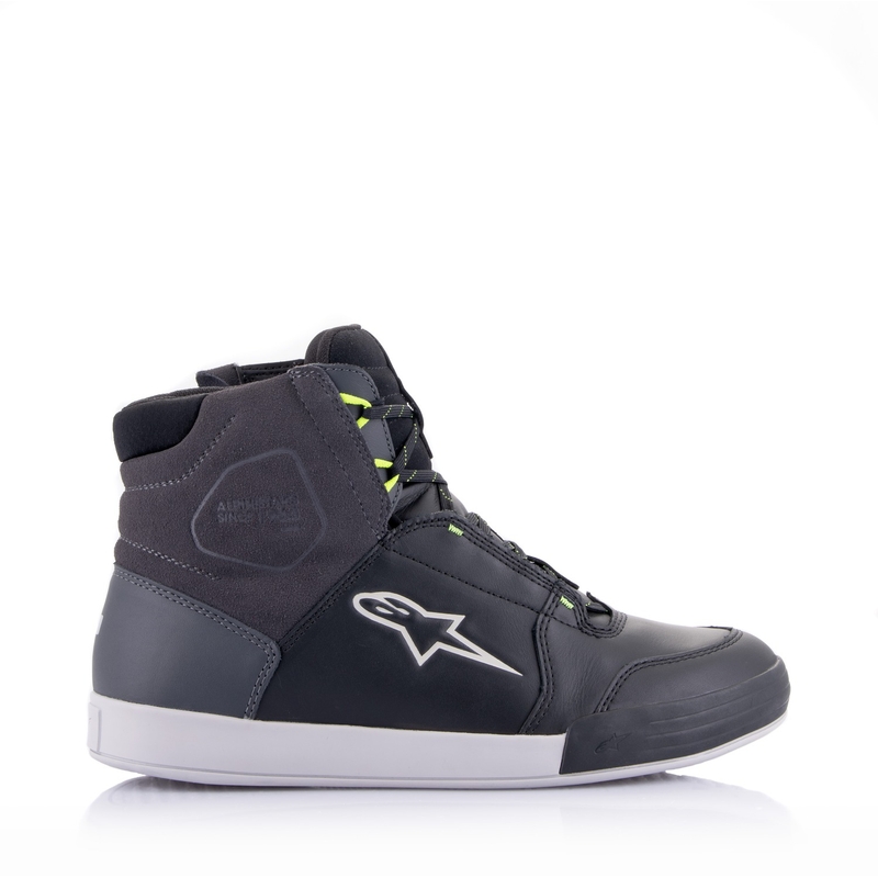 Alpinestars Chrome Drystar Black-Grey-Fluo Yellow motociklininko batai