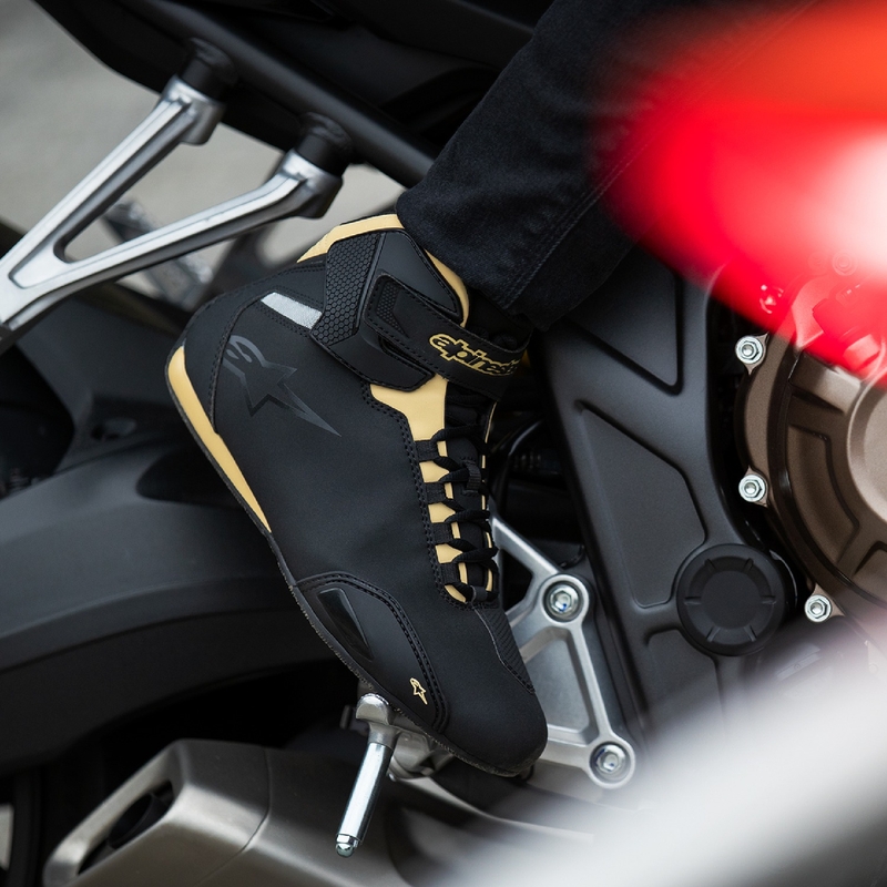 Alpinestars Stella Sector Black-Champagne Moterų motociklų batai