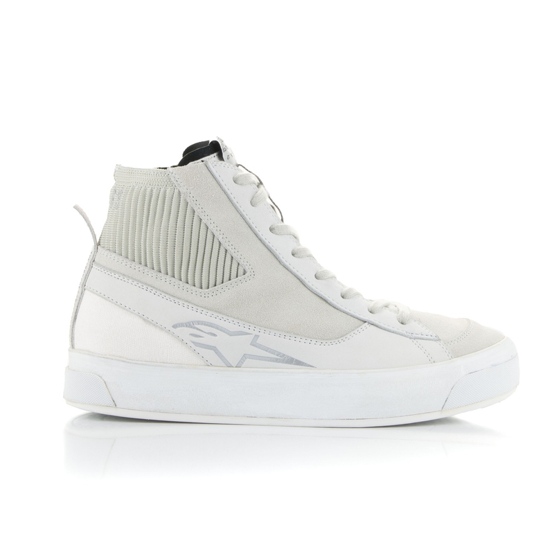 "Alpinestars Stella Stated Podium" moteriški motociklininkų batai baltos ir pilkos spalvos