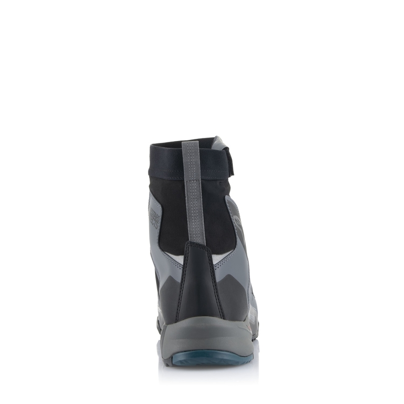 "Alpinestars CR-8 Gore-Tex" juodai pilkai mėlyni motociklininko batai